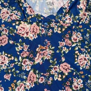 1764 Golf Floral Polo Shirt XL